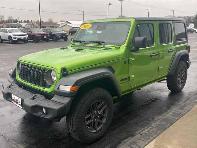 2026 Jeep Wrangler WRANGLER 4-DOOR SPORT S 2026 Jeep Wrangler WRANGLER 4-DOOR SPORT S