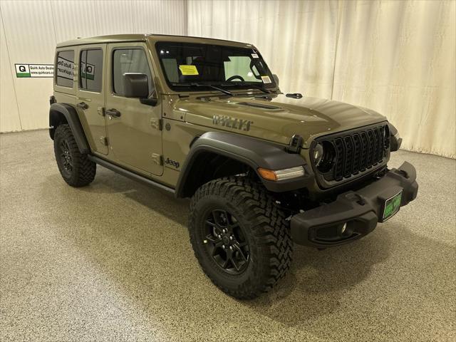 2026 Jeep Wrangler WRANGLER 4-DOOR WILLYS 2026 Jeep Wrangler WRANGLER 4-DOOR WILLYS