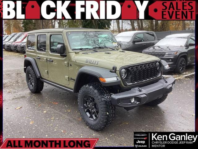 2026 Jeep Wrangler WRANGLER 4-DOOR WILLYS 2026 Jeep Wrangler WRANGLER 4-DOOR WILLYS