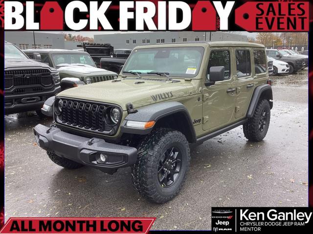 2026 Jeep Wrangler WRANGLER 4-DOOR WILLYS 2026 Jeep Wrangler WRANGLER 4-DOOR WILLYS