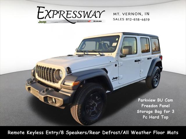 2026 Jeep Wrangler WRANGLER 4-DOOR SPORT 2026 Jeep Wrangler WRANGLER 4-DOOR SPORT