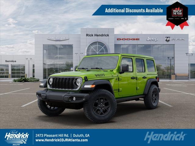 2026 Jeep Wrangler WRANGLER 4-DOOR WILLYS 2026 Jeep Wrangler WRANGLER 4-DOOR WILLYS