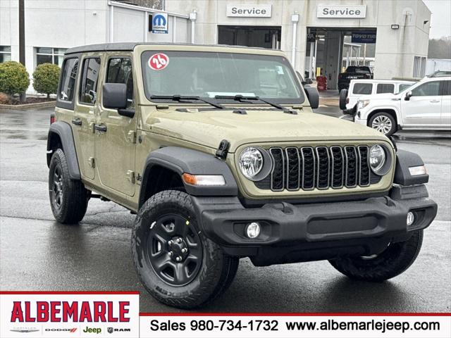 2026 Jeep Wrangler WRANGLER 4-DOOR SPORT 2026 Jeep Wrangler WRANGLER 4-DOOR SPORT