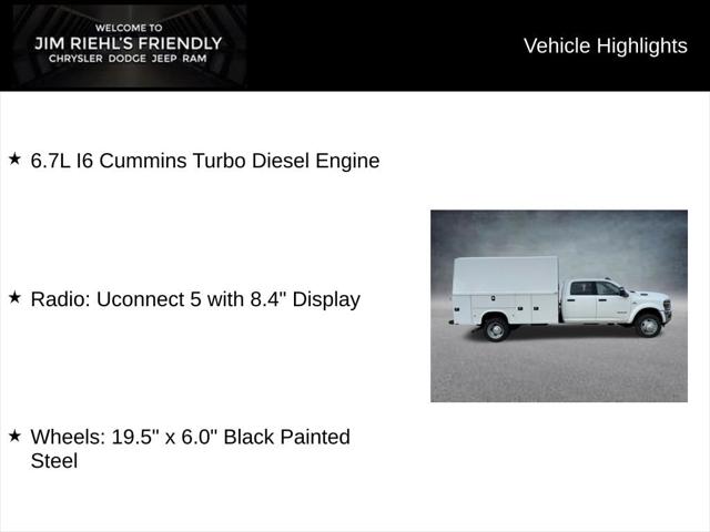 2026 RAM Ram 5500 Chassis Cab RAM 5500 BIG HORN CHASSIS CREW CAB 4X4 84 CA