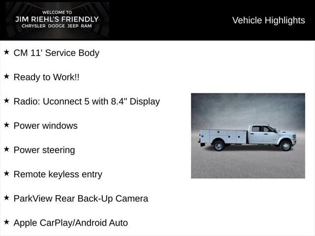 2026 RAM Ram 5500 Chassis Cab RAM 5500 BIG HORN CHASSIS CREW CAB 4X4 84 CA