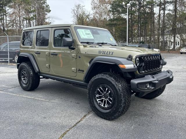 2026 Jeep Wrangler WRANGLER 4-DOOR WILLYS 2026 Jeep Wrangler WRANGLER 4-DOOR WILLYS