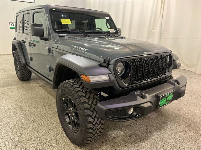 2026 Jeep Wrangler WRANGLER 4-DOOR WILLYS 2026 Jeep Wrangler WRANGLER 4-DOOR WILLYS