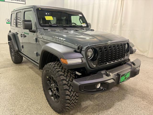 2026 Jeep Wrangler WRANGLER 4-DOOR WILLYS 2026 Jeep Wrangler WRANGLER 4-DOOR WILLYS