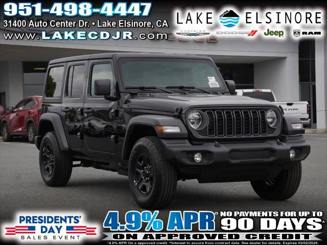 2026 Jeep Wrangler WRANGLER 4-DOOR SPORT