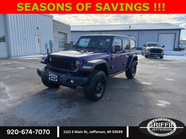 2026 Jeep Wrangler WRANGLER 4-DOOR WILLYS