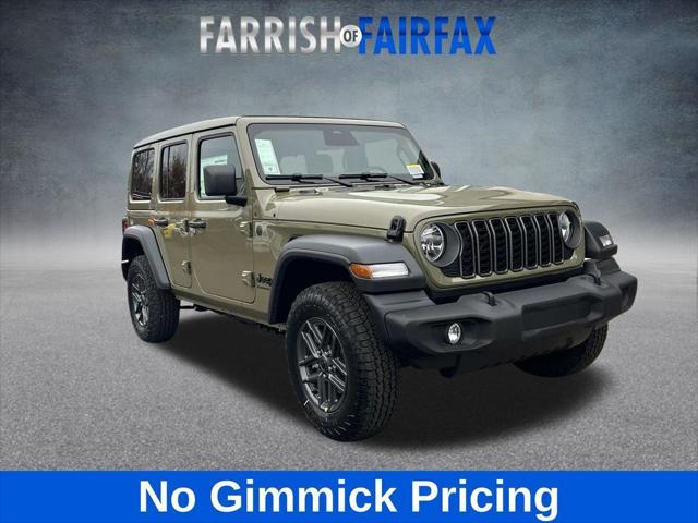 2026 Jeep Wrangler WRANGLER 4-DOOR SPORT S 2026 Jeep Wrangler WRANGLER 4-DOOR SPORT S