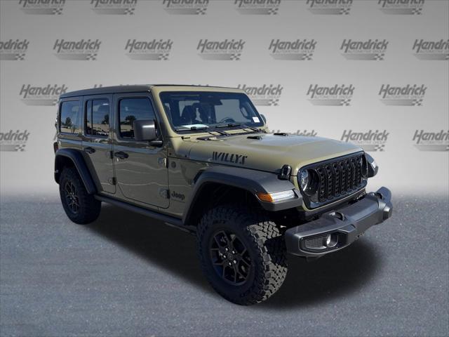 2026 Jeep Wrangler WRANGLER 4-DOOR WILLYS 2026 Jeep Wrangler WRANGLER 4-DOOR WILLYS