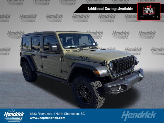 2026 Jeep Wrangler WRANGLER 4-DOOR WILLYS 2026 Jeep Wrangler WRANGLER 4-DOOR WILLYS