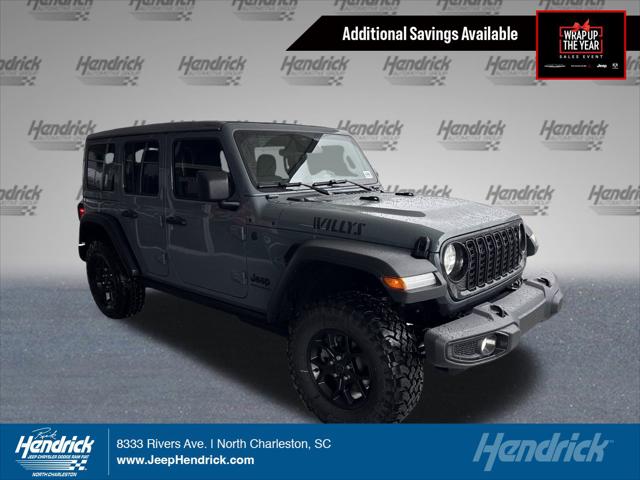 2026 Jeep Wrangler WRANGLER 4-DOOR WILLYS 2026 Jeep Wrangler WRANGLER 4-DOOR WILLYS