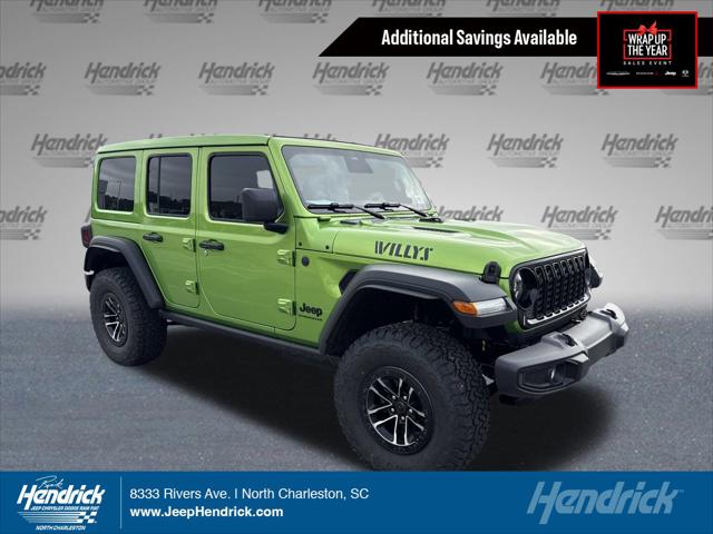 2026 Jeep Wrangler WRANGLER 4-DOOR WILLYS 2026 Jeep Wrangler WRANGLER 4-DOOR WILLYS
