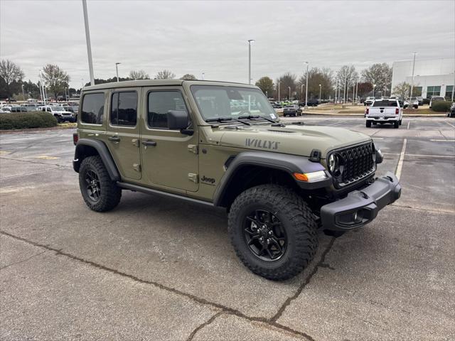 2026 Jeep Wrangler WRANGLER 4-DOOR WILLYS 2026 Jeep Wrangler WRANGLER 4-DOOR WILLYS