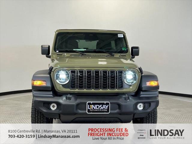 2026 Jeep Wrangler WRANGLER 4-DOOR SPORT S 2026 Jeep Wrangler WRANGLER 4-DOOR SPORT S