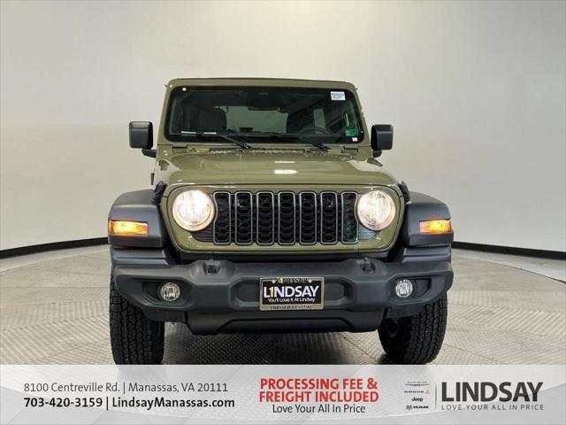 2026 Jeep Wrangler WRANGLER 4-DOOR SPORT S 2026 Jeep Wrangler WRANGLER 4-DOOR SPORT S