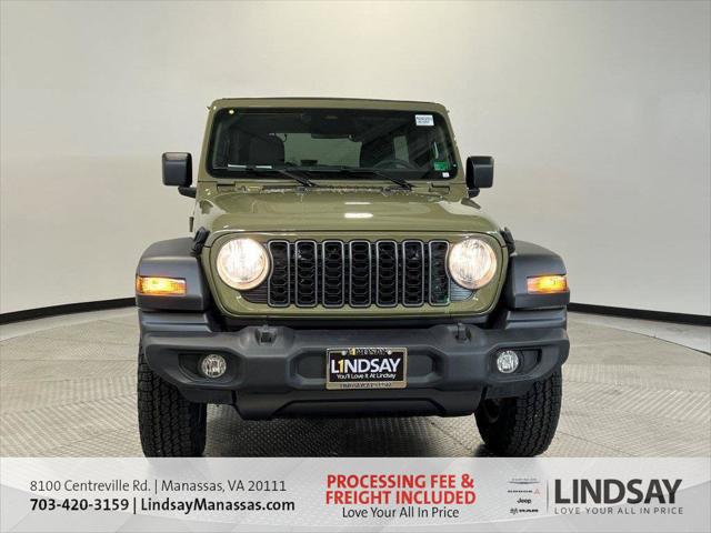 2026 Jeep Wrangler WRANGLER 4-DOOR SPORT S 2026 Jeep Wrangler WRANGLER 4-DOOR SPORT S