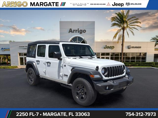 2026 Jeep Wrangler 4-Door Sport 4x4 for sale in Margate, FL