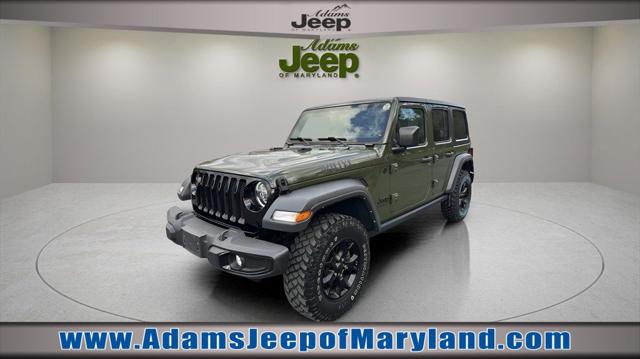 2021 Jeep Wrangler Unlimited Willys 4x4 2021 Jeep Wrangler Unlimited Willys 4x4