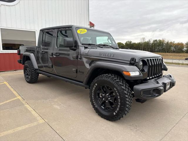 2022 Jeep Gladiator Willys 4x4 2022 Jeep Gladiator Willys 4x4