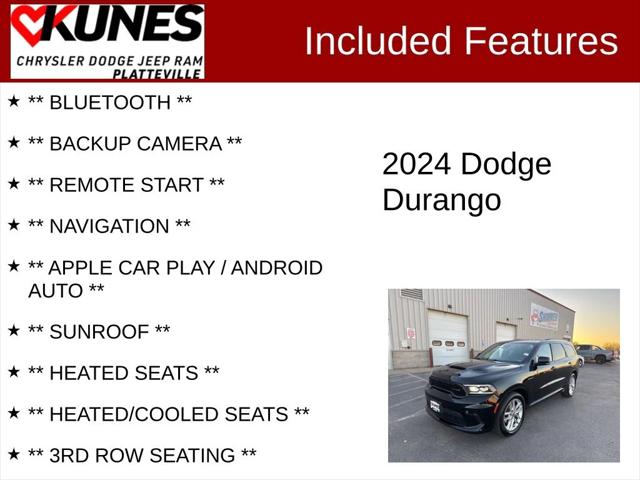 2024 Dodge Durango R/T Plus AWD 2024 Dodge Durango R/T Plus AWD