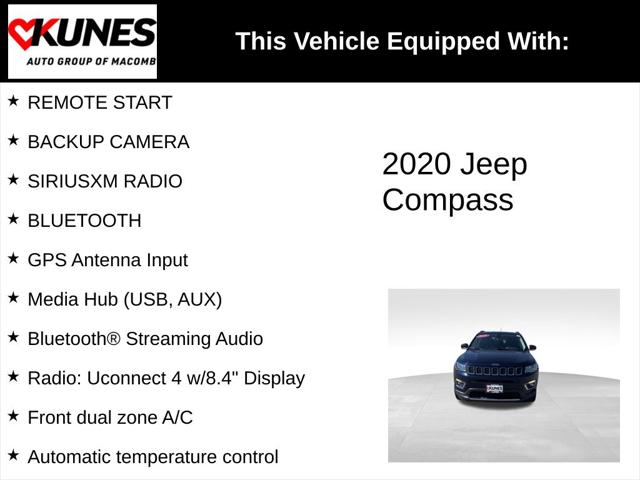 2020 Jeep Compass Limited 4X4 2020 Jeep Compass Limited 4X4