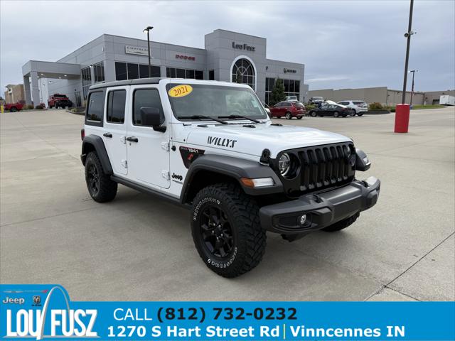 2021 Jeep Wrangler Unlimited Willys 4x4 2021 Jeep Wrangler Unlimited Willys 4x4