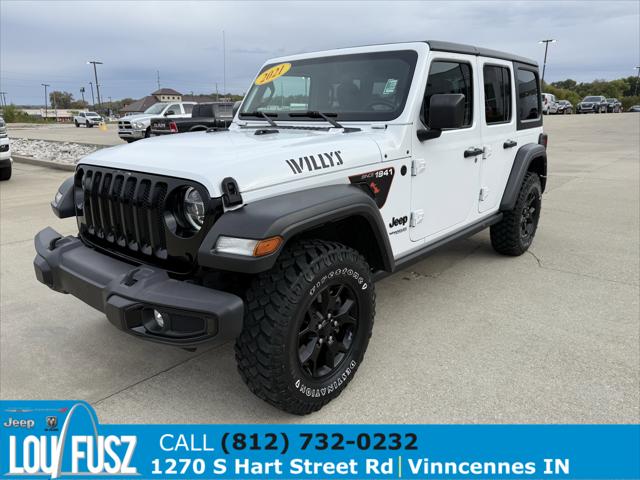 2021 Jeep Wrangler Unlimited Willys 4x4 2021 Jeep Wrangler Unlimited Willys 4x4
