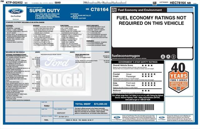 2017 Ford F-250 LARIAT 2017 Ford F-250 LARIAT