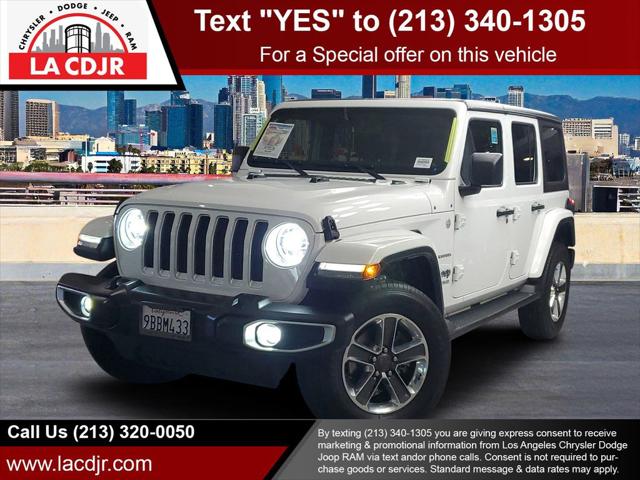 2022 Jeep Wrangler Unlimited Sahara 4x4 2022 Jeep Wrangler Unlimited Sahara 4x4