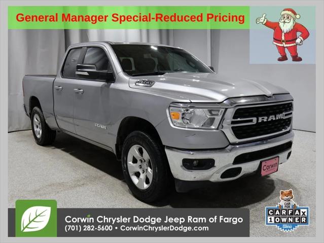 2022 RAM 1500 Big Horn Quad Cab 4x4 64 Box 2022 RAM 1500 Big Horn Quad Cab 4x4 64 Box