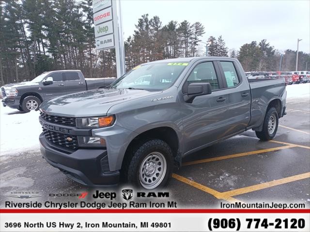 2021 Chevrolet Silverado 1500 4WD Double Cab Standard Bed WT