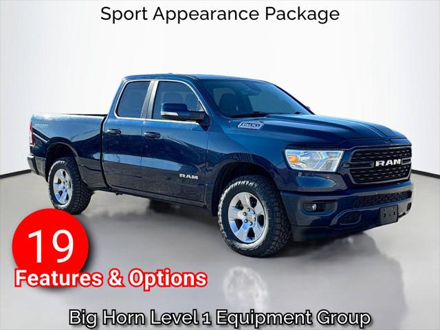 2022 RAM 1500 Big Horn Quad Cab 4x4 64 Box 2022 RAM 1500 Big Horn Quad Cab 4x4 64 Box