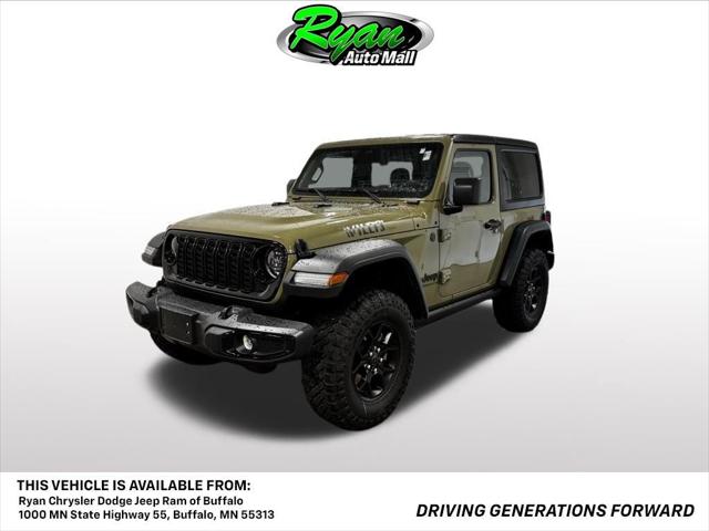 2025 Jeep Wrangler 2-Door Willys 4x4 2025 Jeep Wrangler 2-Door Willys 4x4