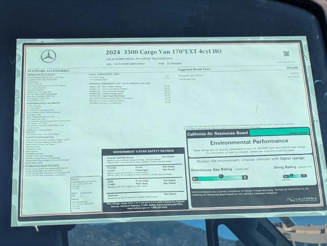 2024 Mercedes-Benz Sprinter 3500 High Roof 4-Cyl Diesel HO