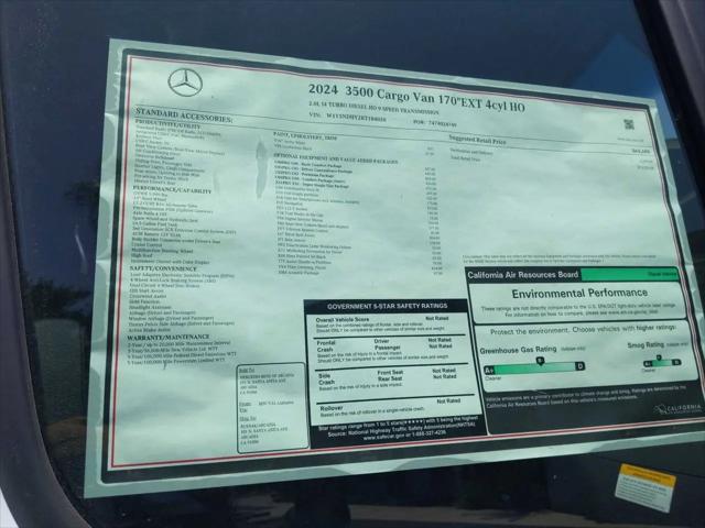 2024 Mercedes-Benz Sprinter 3500 High Roof 4-Cyl Diesel HO