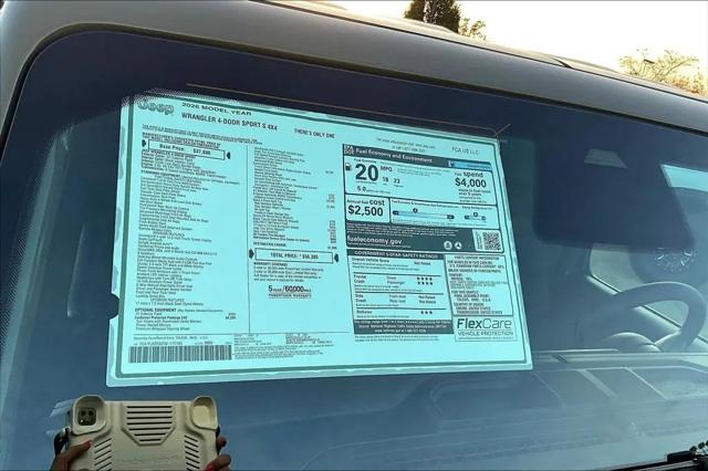 2026 Jeep Wrangler Sport S