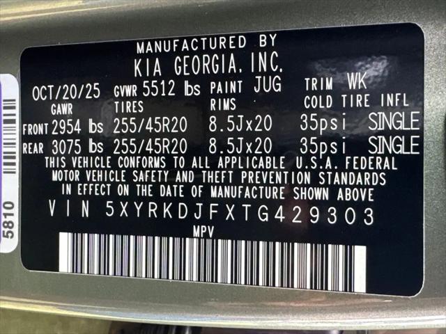 2026 Kia Sorento X-Line SX Prestige