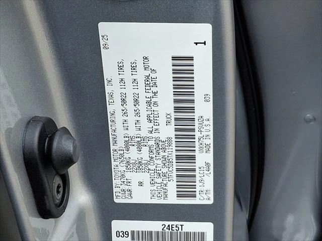 2026 Toyota Tundra Capstone CrewMax 6.4' Bed