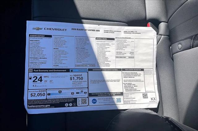 2026 Chevrolet Blazer LT