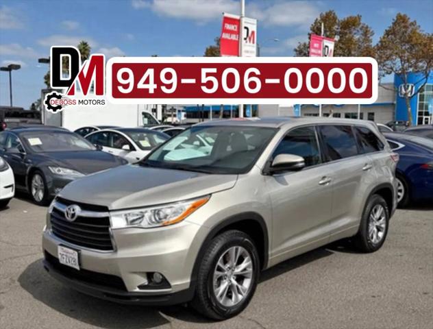 2014 Toyota Highlander LE V6 for sale in Costa Mesa, CA
