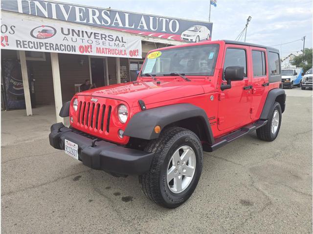 2015 Jeep Wrangler Unlimited Sport for sale in Selma, CA