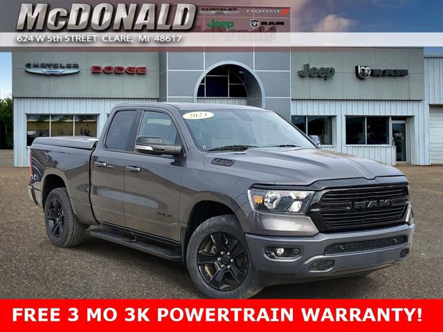 2021 RAM 1500 Big Horn Quad Cab 4x4 64 Box 2021 RAM 1500 Big Horn Quad Cab 4x4 64 Box