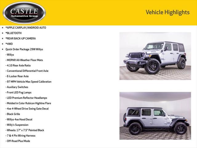 2024 Jeep Wrangler 4xe Willys 4xe