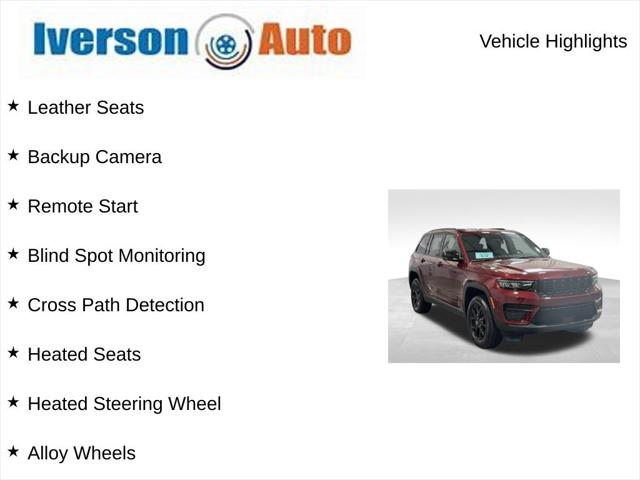 2024 Jeep Grand Cherokee Altitude 4x4 2024 Jeep Grand Cherokee Altitude 4x4