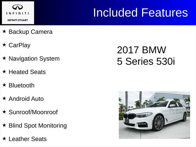 2017 BMW 530i 530i