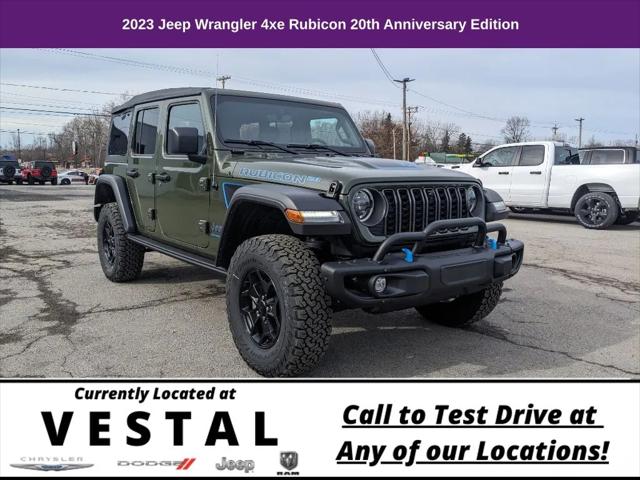 2023 Jeep Wrangler 4xe Rubicon 20th Anniversary 4x4