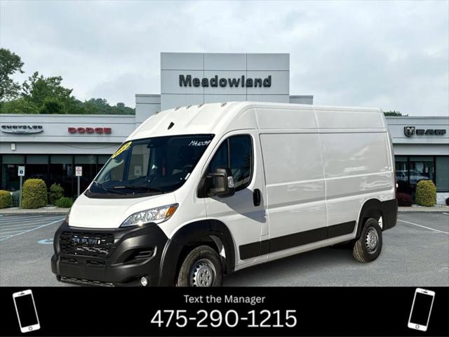 2025 RAM ProMaster 2500 Cargo Van Tradesman High Roof 159 WB w/Pass Seat